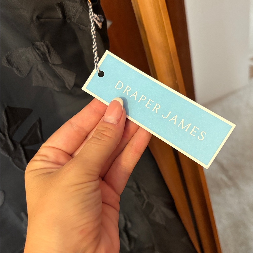 Draper James | Black Dress with Bow Accents - Picture 3 of 7